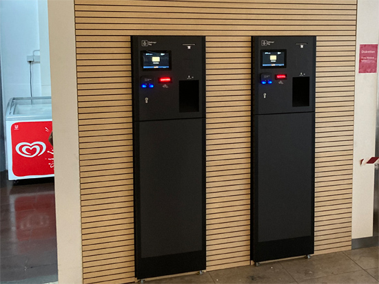 Automatenverkleidung Aus Holz, Metall oder Kunststoff integriert und freistehend