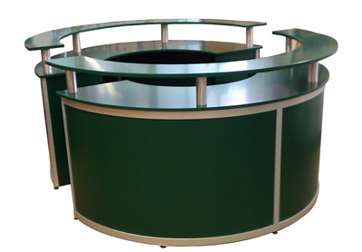 mit Theke Heilbronner Land Halbkreis, Stellwand, Gro�druck, Prospektst�ndern
M�bel und Messezubeh�r mieten.