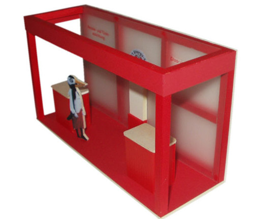 Modell Messestand HS Energy