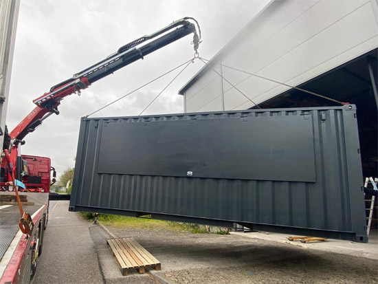 Verkaufscontainer, Container Umbauten, Elektrik, Wasseranschl�sse, Gastroger�te, Transportservice, D�mmung, Unterkonstruktion