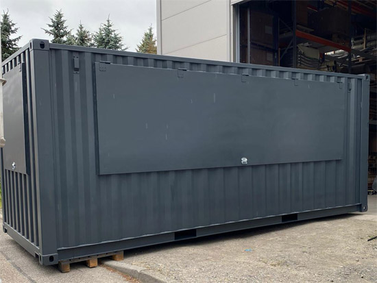 Verkaufscontainer, Container Umbauten, Elektrik, Wasseranschl�sse, Gastroger�te, Transportservice, D�mmung, Unterkonstruktion